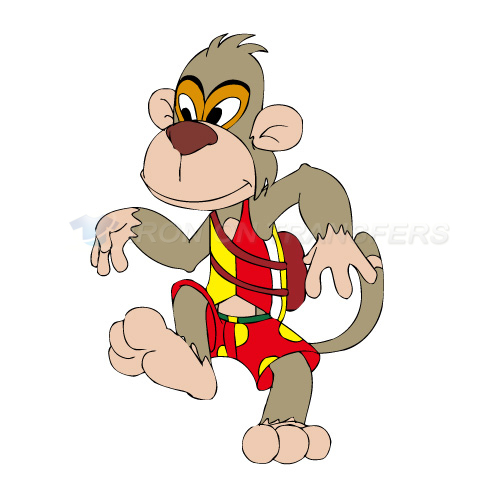 Monkey Iron-on Stickers (Heat Transfers)NO.8627